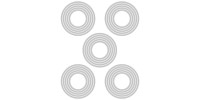 Sizzix - Thinlits Dies de Tim Holtz «Stacked Circles»  25 matrices   